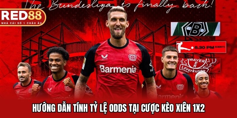 Hướng dẫn tính tỷ lệ odds tại cược kèo xiên 1x2